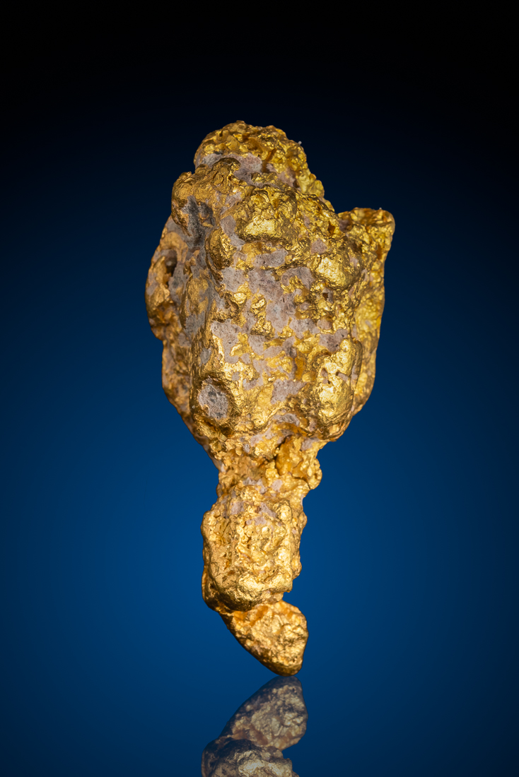(image for) Stunning, Monumental Natural Gold Nugget with Quartz - Australia - 36.20 grams